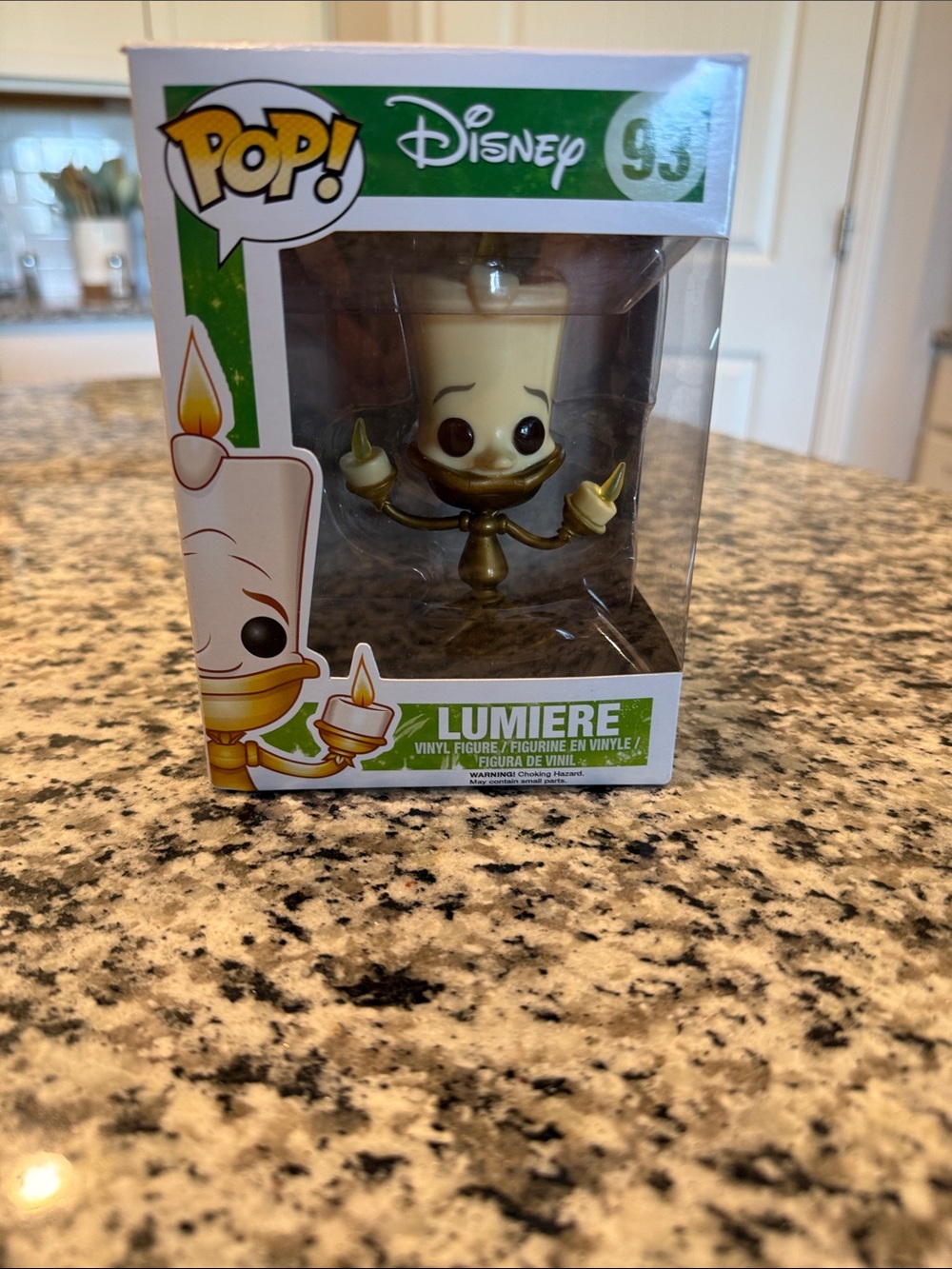 Funko Disney Lumiere Vinyl Figure - White & Gold